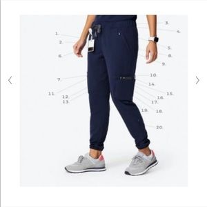 Figs 20 pocket pant, navy